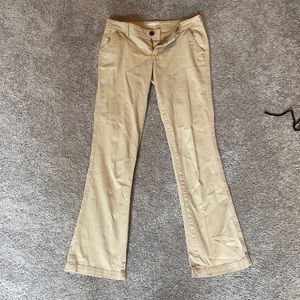 Low-rise Khaki Pants